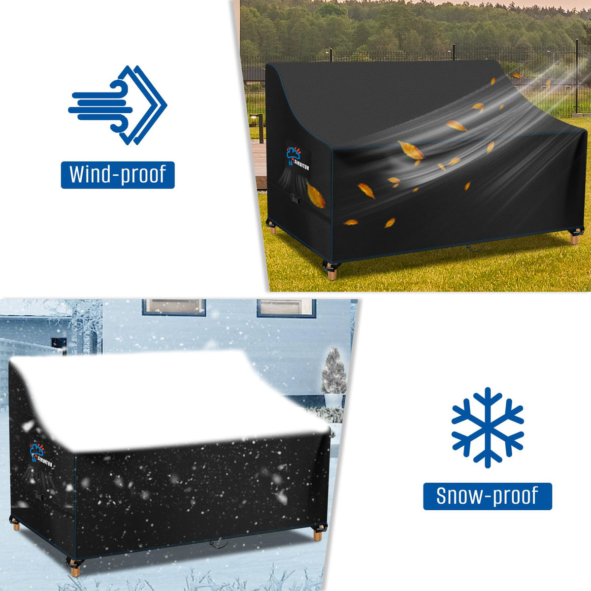SIRUITON fits 4-seat sofas and loveseats for outdoor spaces