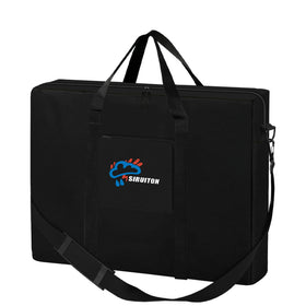 SIRUITON folding table storage bag close-up zipper showing weatherproof quality for outdoor use.