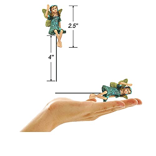 SisBroo garden stake figures provide stable, easy-to-install decoration.