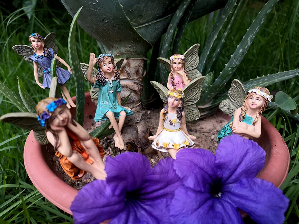SisBroo fairy figures make a charming gift for plant lovers.