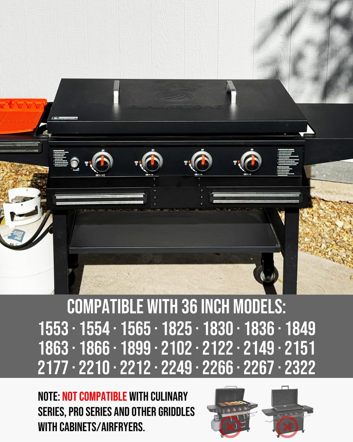 Sivsis Front Griddle Caddy provides front-access design for easy reach