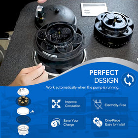 SixCow valve-base O-ring shows durable seal for long-lasting performance.