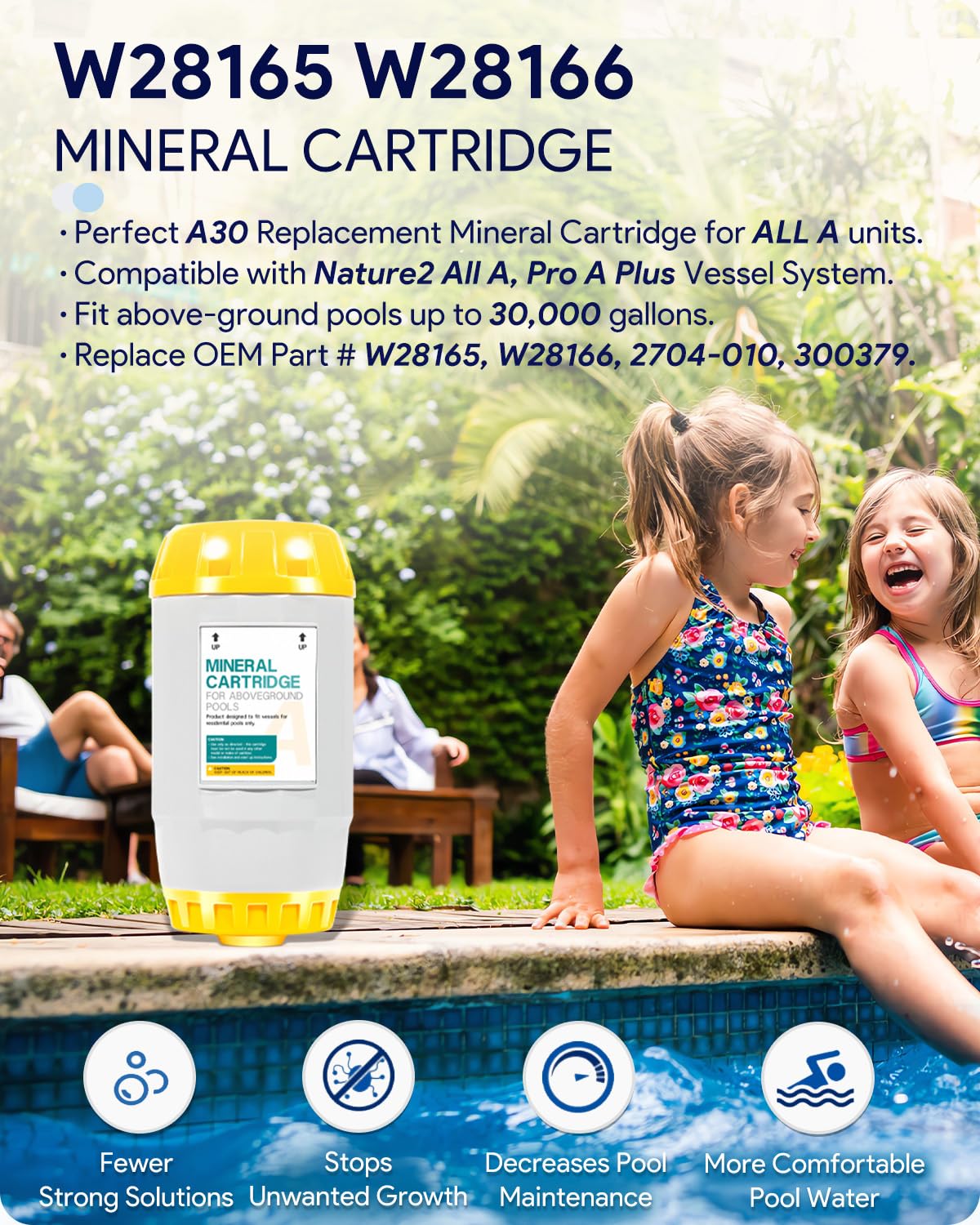 Sixcow A30 mineral cartridge side view demonstrates compact design for easy integration.