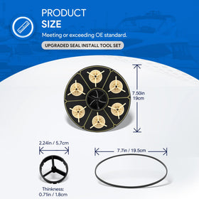 Easy install step by step guide demonstrates quick replacement.