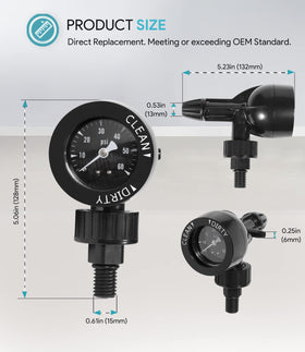 Sixcow hard-coated dial face resists scratches and glare for visibility.