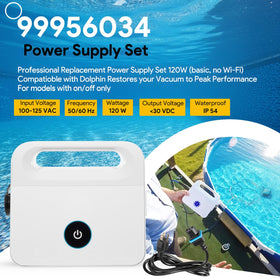 Sixcow power cord connection shows flexible placement up to 50 feet.