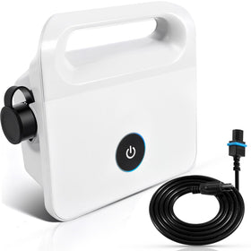 Sixcow power supply unit front view demonstrates compact design for Dolphin compatibility.