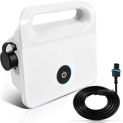 Sixcow power supply unit front view demonstrates compact design for Dolphin compatibility.