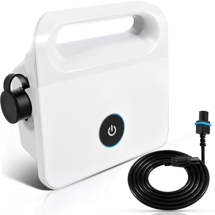 Sixcow power supply unit front view demonstrates compact design for Dolphin compatibility.
