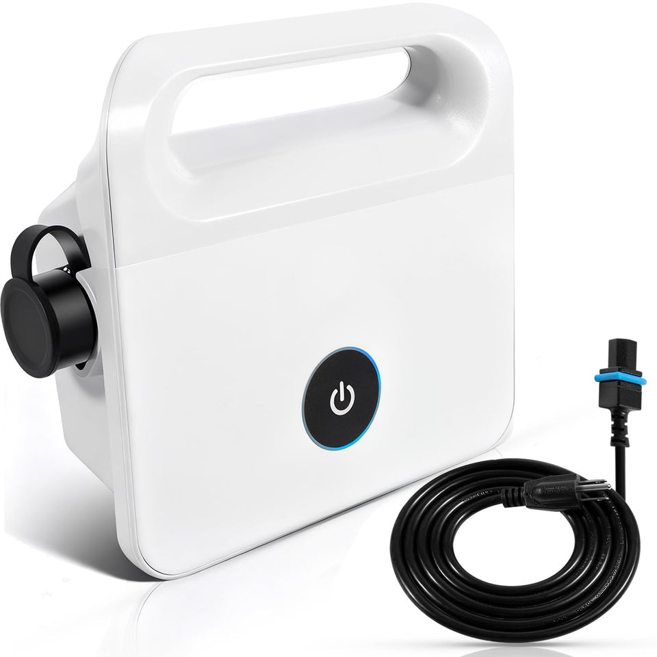 Sixcow power supply unit front view demonstrates compact design for Dolphin compatibility.
