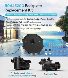 Sixcow backplate made of thermoplastic for durable, corrosion-resistant performance.