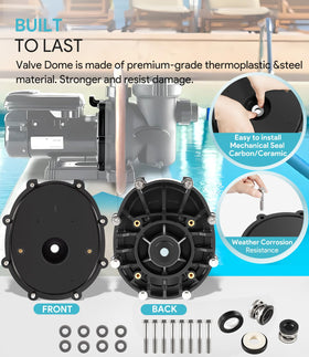 Sixcow kit bolts and washers simplify secure installation.