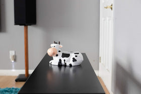 Sixdrop cow planter pot dishwasher-safe top rack for simple cleaning.