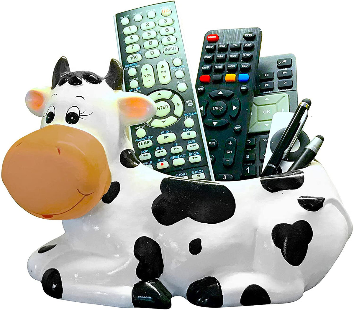 Sixdrop window garden cow planter idea adds greenery and decor together.