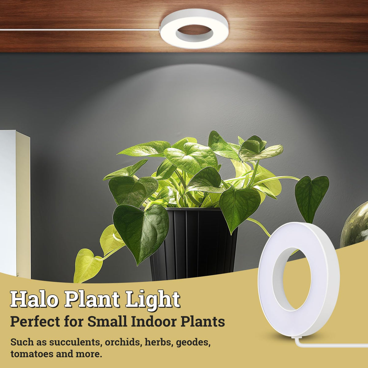 SIYOMG LED grow light with 10 dimming levels for adjustable brightness.