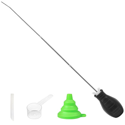 SJAJNO diatomaceous earth duster with extended nozzle enables precise pest targeting indoors
