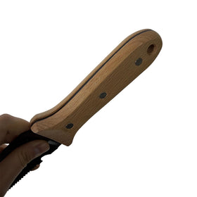 SJDHAHC blade with inch markings helps accurate depth for planting.