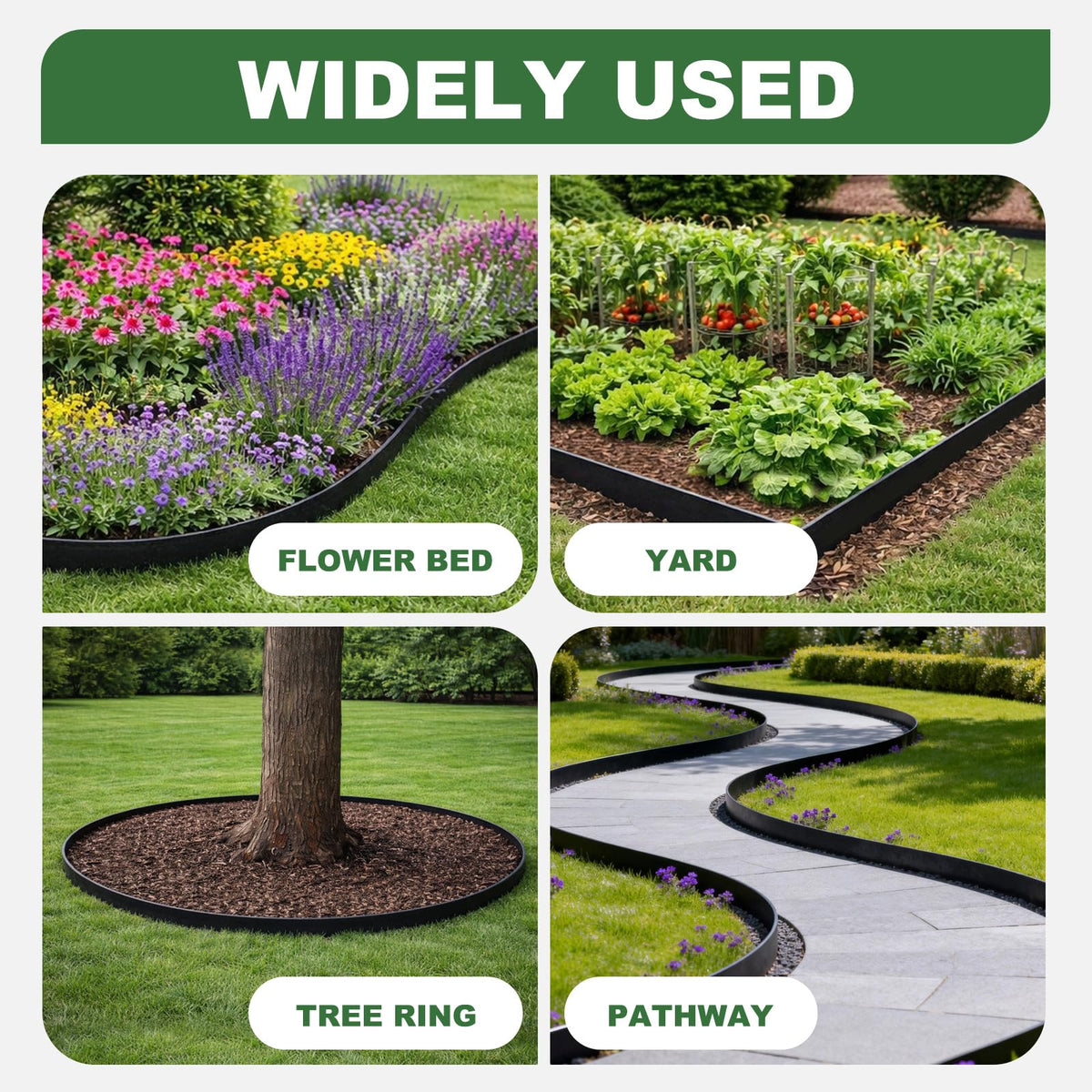SJPULMO rubber mallet helps with easy, precise installation of edging.