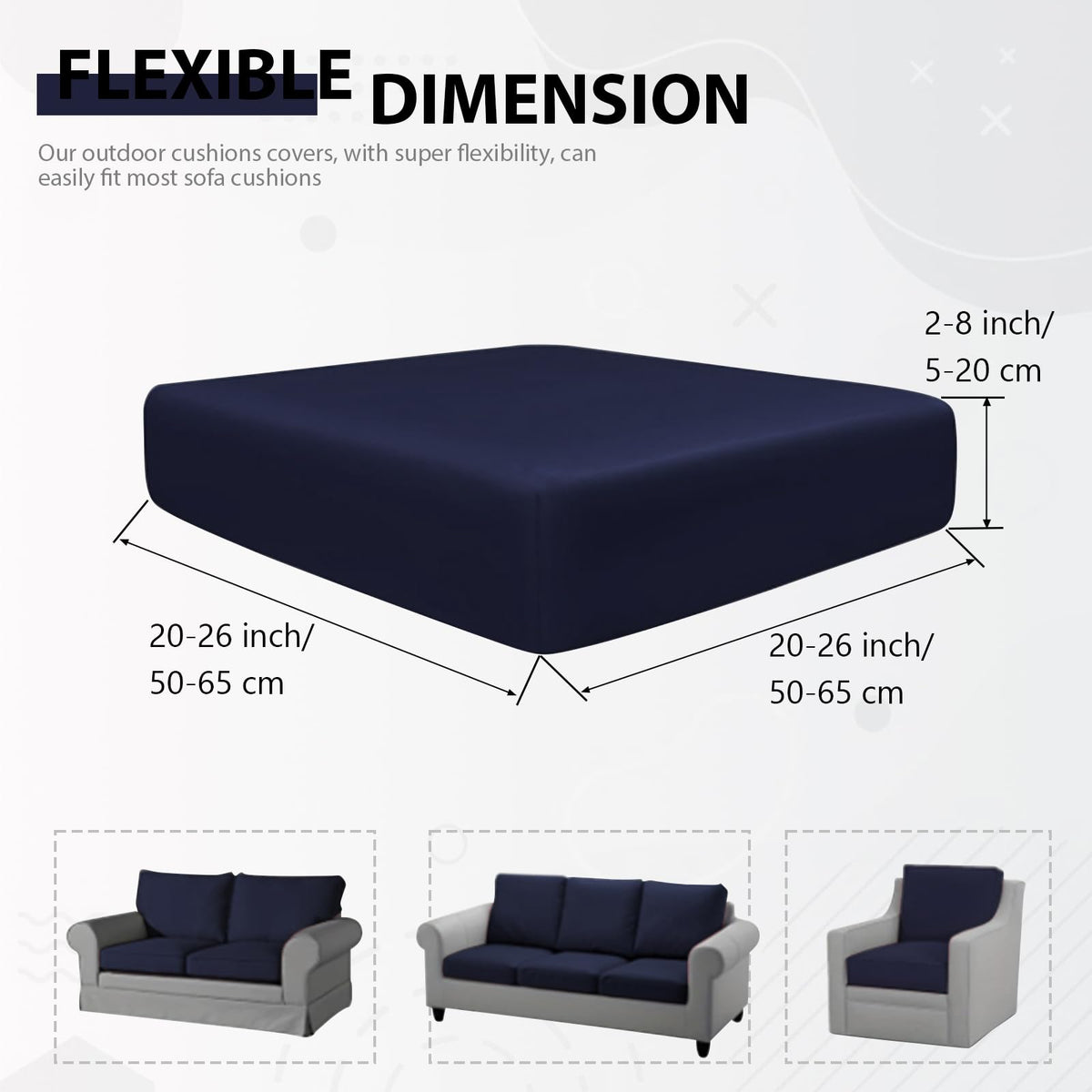Versatile usage for outdoor and indoor seating and chairs with a clean look