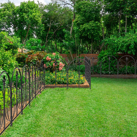Skcoipsra easy assembly fence snaps simplify setup without tools