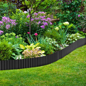 Skcoipsra metal border is low maintenance and reusable across seasons.