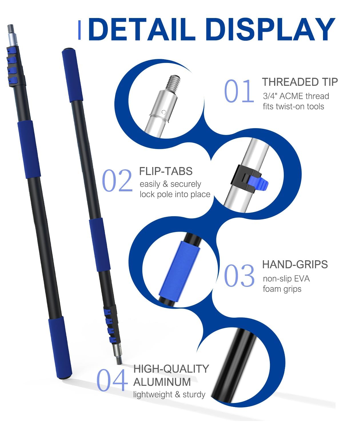 SKGPOLE bulb changer includes baskets to fit different bulb shapes for versatility.