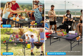 SKIKEN table with adjustable heights to suit seating arrangements