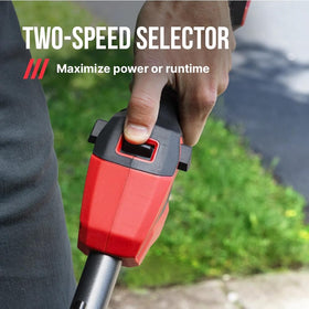 Skil PLT1500C-10 adjustable-grip provides added control during trimming