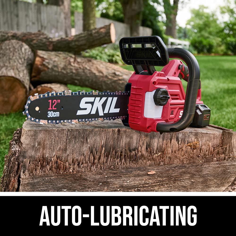 Skil PWR CORE 20 anti-kickback brake for safer operation.