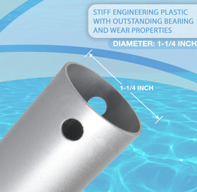 ProDapter universal attachment connects to skimmers and vacuums