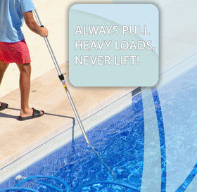 Universal tool compatibility expands cleaning options with Skimlite Pole