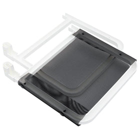 Skimmer Saver by Fischer on a deck, blocks leaves before entering the skimmer.