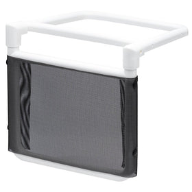 Skimmer Saver by Fischer over the skimmer, quick installation and debris protection.