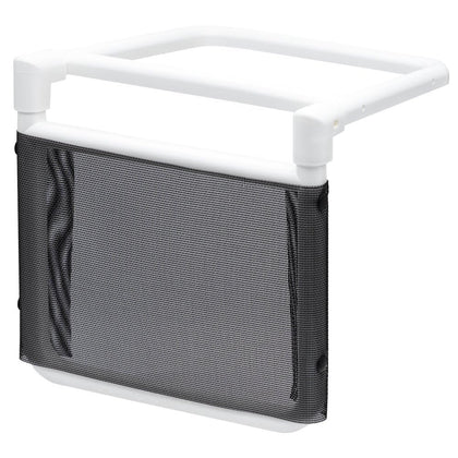 Skimmer Saver by Fischer over the skimmer, quick installation and debris protection.