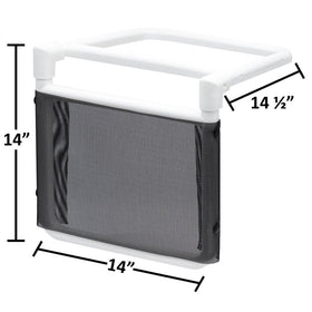 Skimmer Saver by Fischer USA-made, crack-resistant exterior designed for outdoor pool environments.
