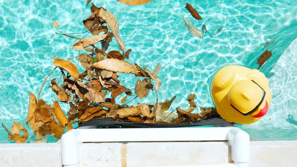Skimmer Saver by Fischer UV-resistant material protects the unit from sun damage.