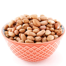 Sky Ecommerce raw shelled peanuts close-up ideal for snacking or baking.