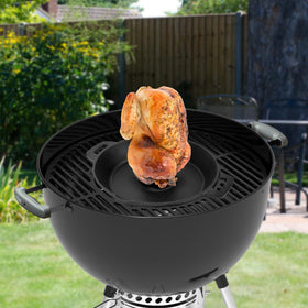 Skyflame Charkettle Gourmet BBQ System compatibility expands roasting options.