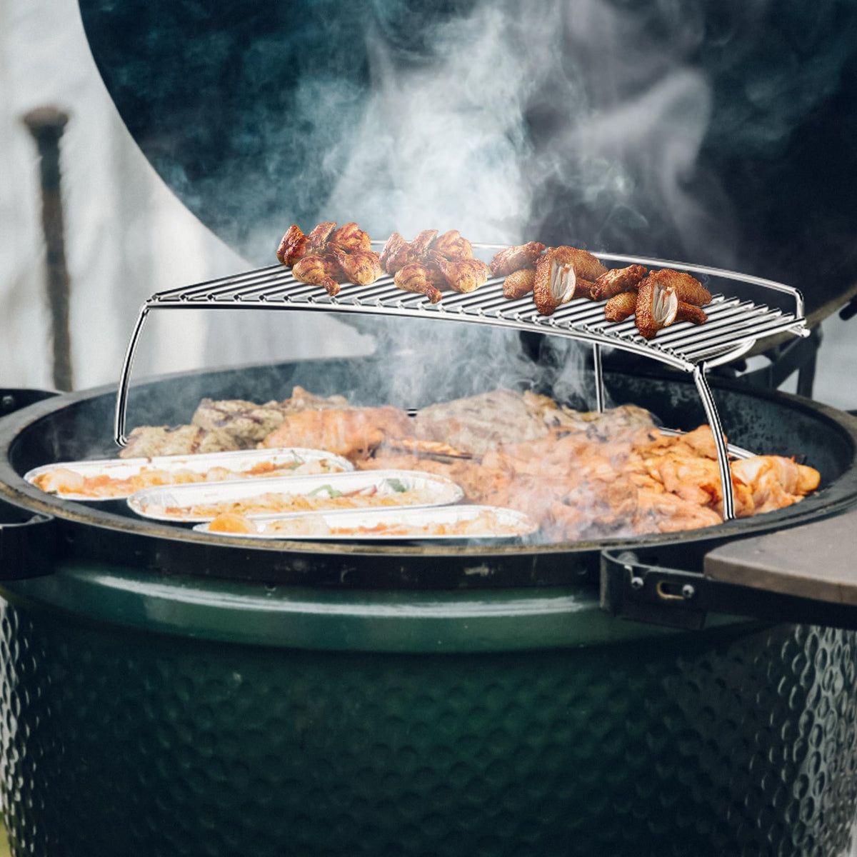 Skyflame Charkettle ideal for large gatherings and multi-dish prep