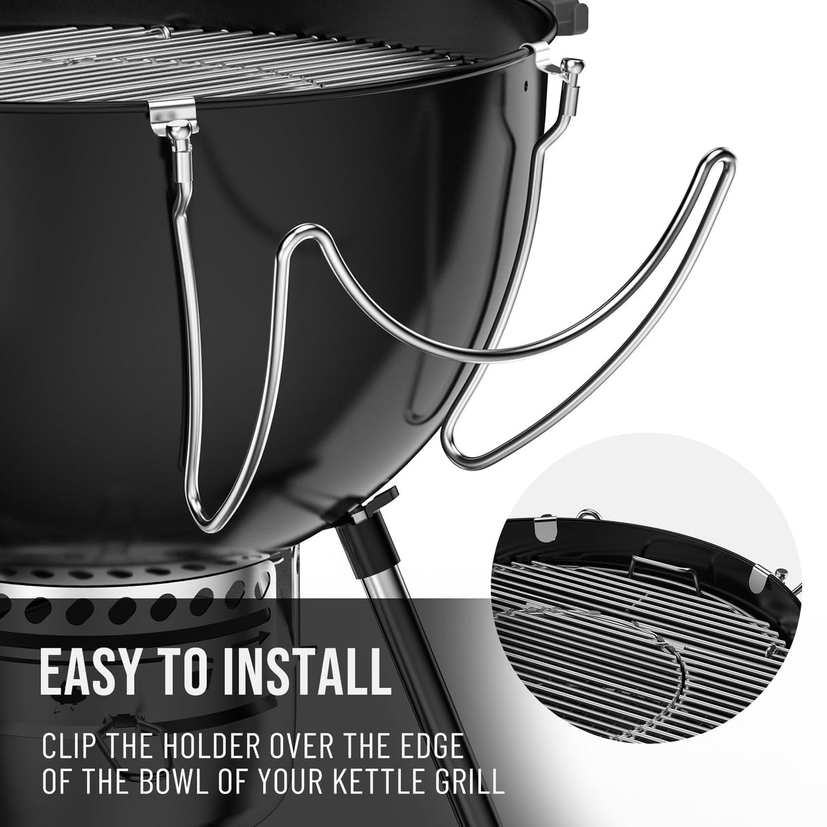 Skyflame tilt directs condensation away from burgers when lifting the lid.