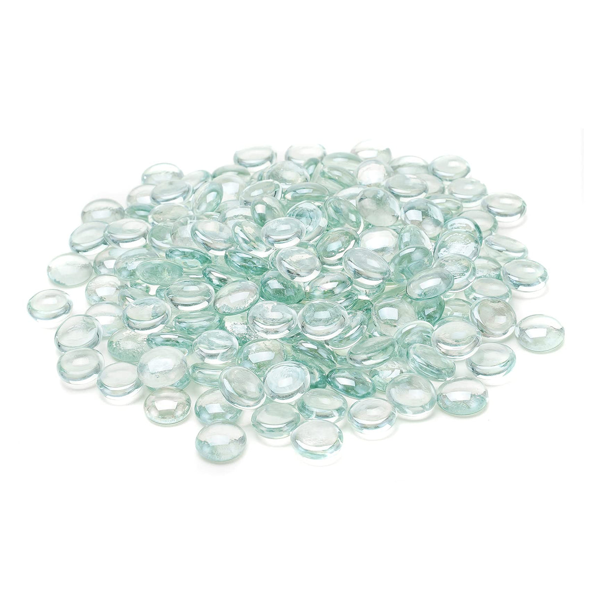 Skyflame crystal ice glass beads in a 10 lb bag add reflective glow