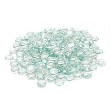 Skyflame crystal ice glass beads in a 10 lb bag add reflective glow