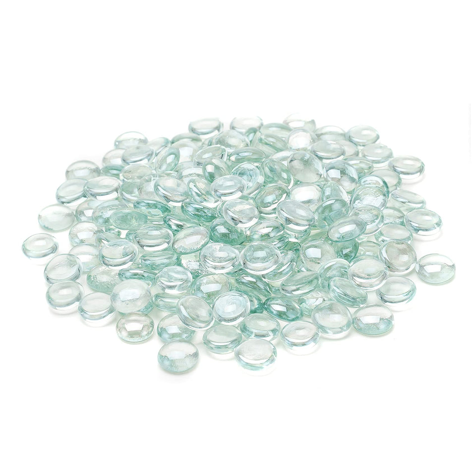 Skyflame crystal ice glass beads in a 10 lb bag add reflective glow
