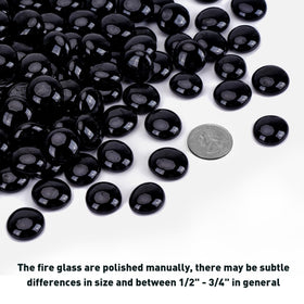 Skyflame fire glass beads installation for quick, clean setup around fireplaces.
