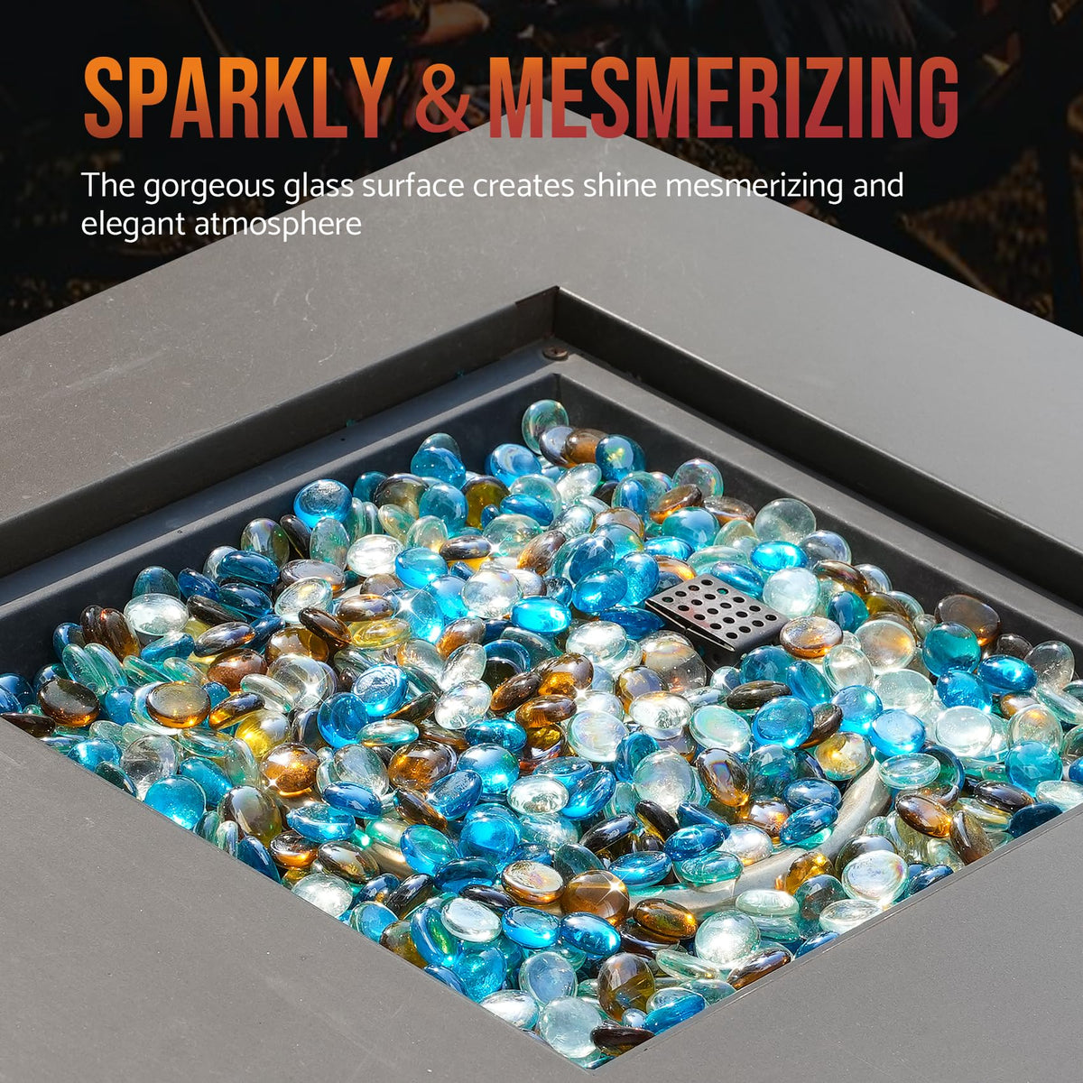 Skyflame fire pit installation is easy with tidy handling and safe storage.