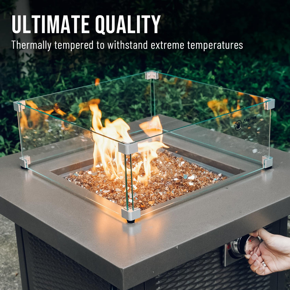 Skyflame fireplace decor setup highlights simple maintenance and long-lasting gloss