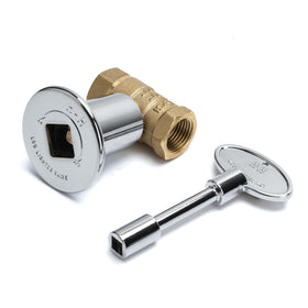 Skyflame gas key valve kit 1/2 inch straight for reliable fire pit control.
