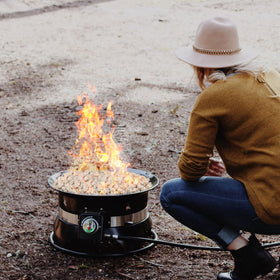 Skyflame lava rocks suit indoor and outdoor setups
