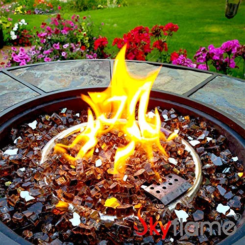 Skyflame sparkling flame reflection demonstrates premium aesthetics for social gatherings