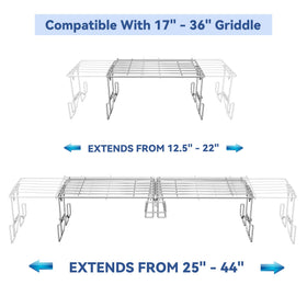 Skyflame stainless steel warming rack durable and rust-resistant